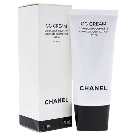 chanel compact refillcc cream chanel spf 50 40 beige 5ml|Chanel cc moisturizer.